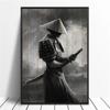 Japanese Anime Aesthetic Wall Art Game Retro Samurai HD Oil On Canvas Posters And Prints Home Bedroom Decoration Gifts