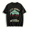 Let's Wander Where The Wifi Is Weak Outdoor Adventure Tee Pure Cotton T-shirt