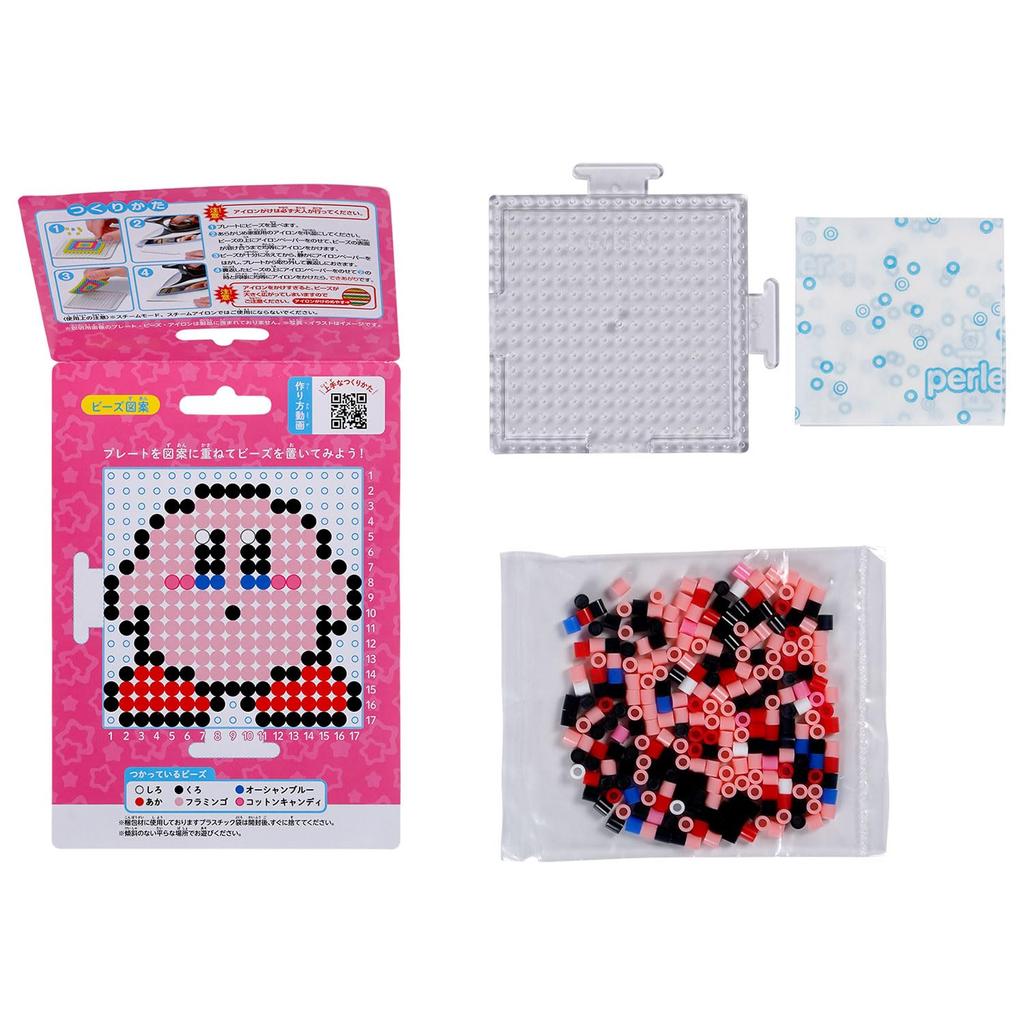 Kawada Perler Beads Beads Set Kirby Star Iron Beads Toy Hobby Easy!Character 80-53542