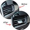 For BMW X5 G05 X6 G06 X7 G07 2019-2026 Car Front Rear Air Conditioning Vent Adjustment Decoration Cover Car Interior Accessories