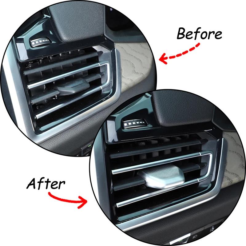 For BMW X5 G05 X6 G06 X7 G07 2019-2026 Car Front Rear Air Conditioning Vent Adjustment Decoration Cover Car Interior Accessories