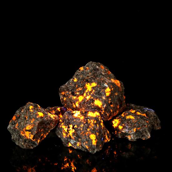 200g Flame Stone Natural Rough Ornamental Stone Bulk Irregular Flame Stone Collection for Yoga Meditation Stone Collectors Gifts