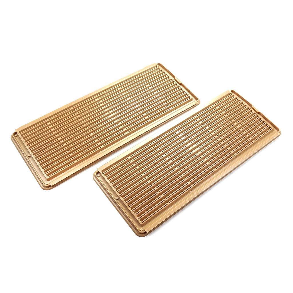 ESR637-1 2 Pieces Sunroof Grille Vent Screen Cover Beige A2117840644 for Mercedes W203 W208 W209 W210 W211 W215 W219 W220 W240