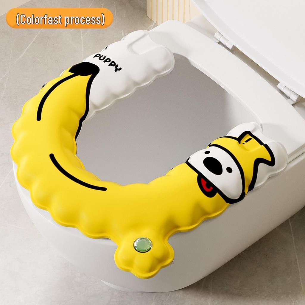 Waterproof Thickened Aromatherapy Toilet Seat Cushion - Universal Fit for All Seasons 2025