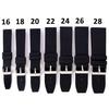 16mm - 28mm Waterproof Solid Soft Silicone Buckle Watch Strap Band Replacement