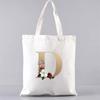 Shopping Bag Eco Shoulder Bag Polyester Shopper Reusable Bolsas De Tela Large Capacity Students Books Bag Shopper Women Handbags