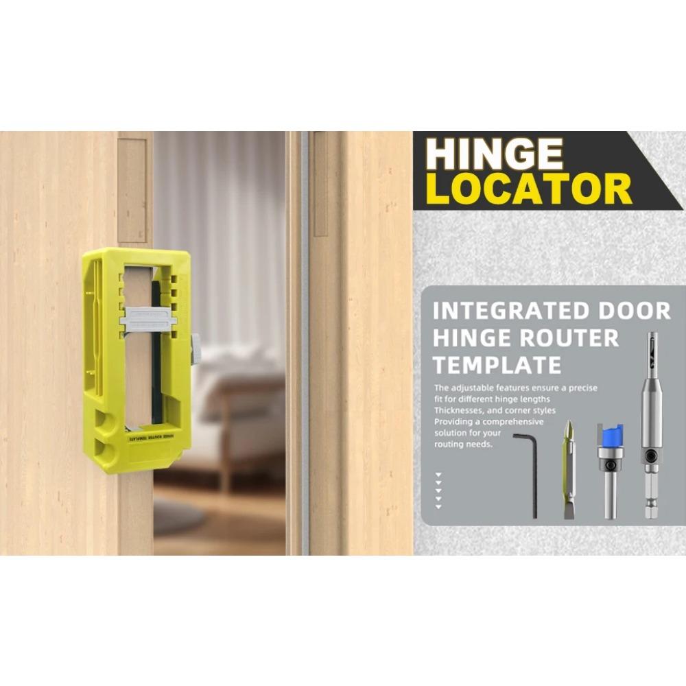 Door Hinge Jig Door Hinge Mortiser  Hinge Installation Kit  Door Hinge Router Template For 3Inch To 5Inch Hinges