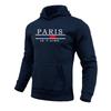 Paris Fashion Hoodie for Men Urban Casual Hooded Long Sleeve Pullover Male All Season Daily Sports Sweatshirt 2025 Men's Clothes