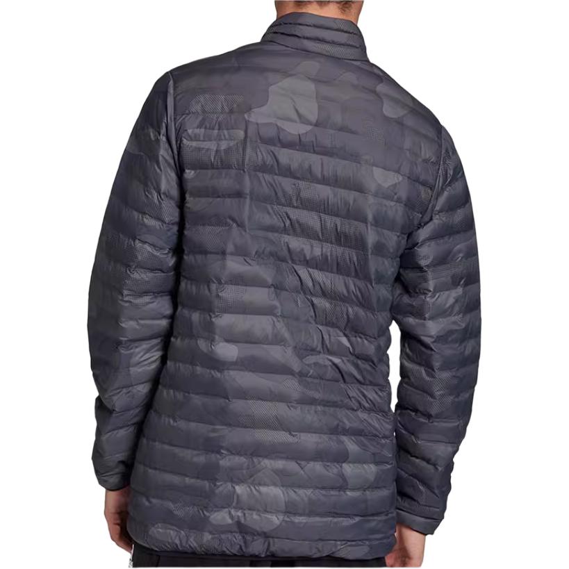 adidas Juventus Casualowa Ciepła Lekka Bawełniana Kurtka Męska Odzież Wierzchnia Oliwkowo-Brązowa DX9205
