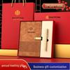 Creative Cultural Souvenir Gift Sets: Event Conference Boxes with Logo-Engraved Thermos Cups