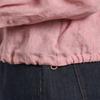 Bcbg Two Pocket Linen Shirt Style Blouse B6m4b426