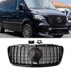 Front Grille Bumper Grill For Sprinter W907 2018 2019 2020 2021 2022 2023 ABS Replacement Grills Car Styling
