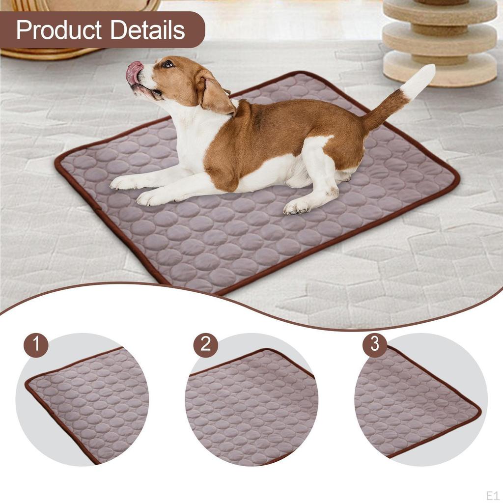 Cooling Mat for Pets - Ideal Cats And Dogs, Easy to Maintain, Indoor/Outdoor Use