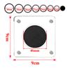 Acrylic Coin Display Frame 16/20/25/27/30/35/40/46mm Commemorative Coin Case Challenge Silver Dollar Coin Holder Storage Box