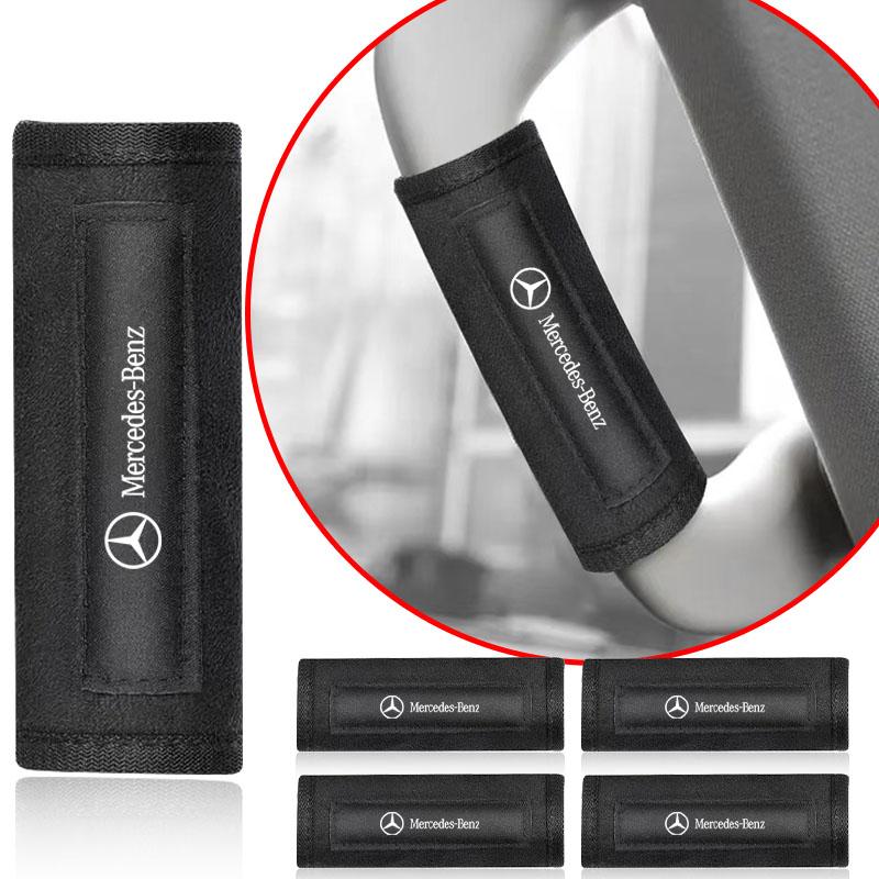 Car Goods Pull Gloves Roof Armrest Handle Protect Cover Stickers For Mercedes Benz A B C E S AMG C200 C230 C240 C250 C280 C300 CJ7