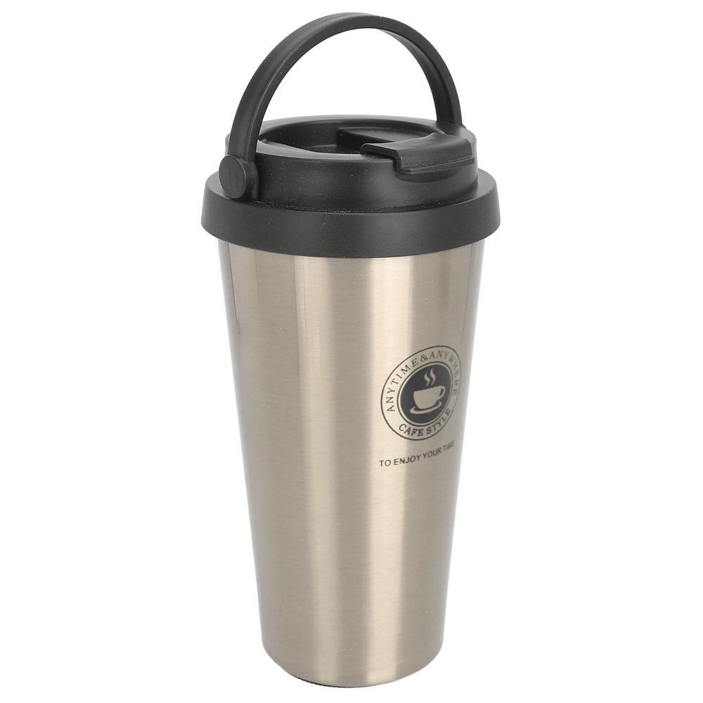 Stainless Steel Travel Coffee Mug Leakproof Stainless Steel Coffee Cup  Daily Use