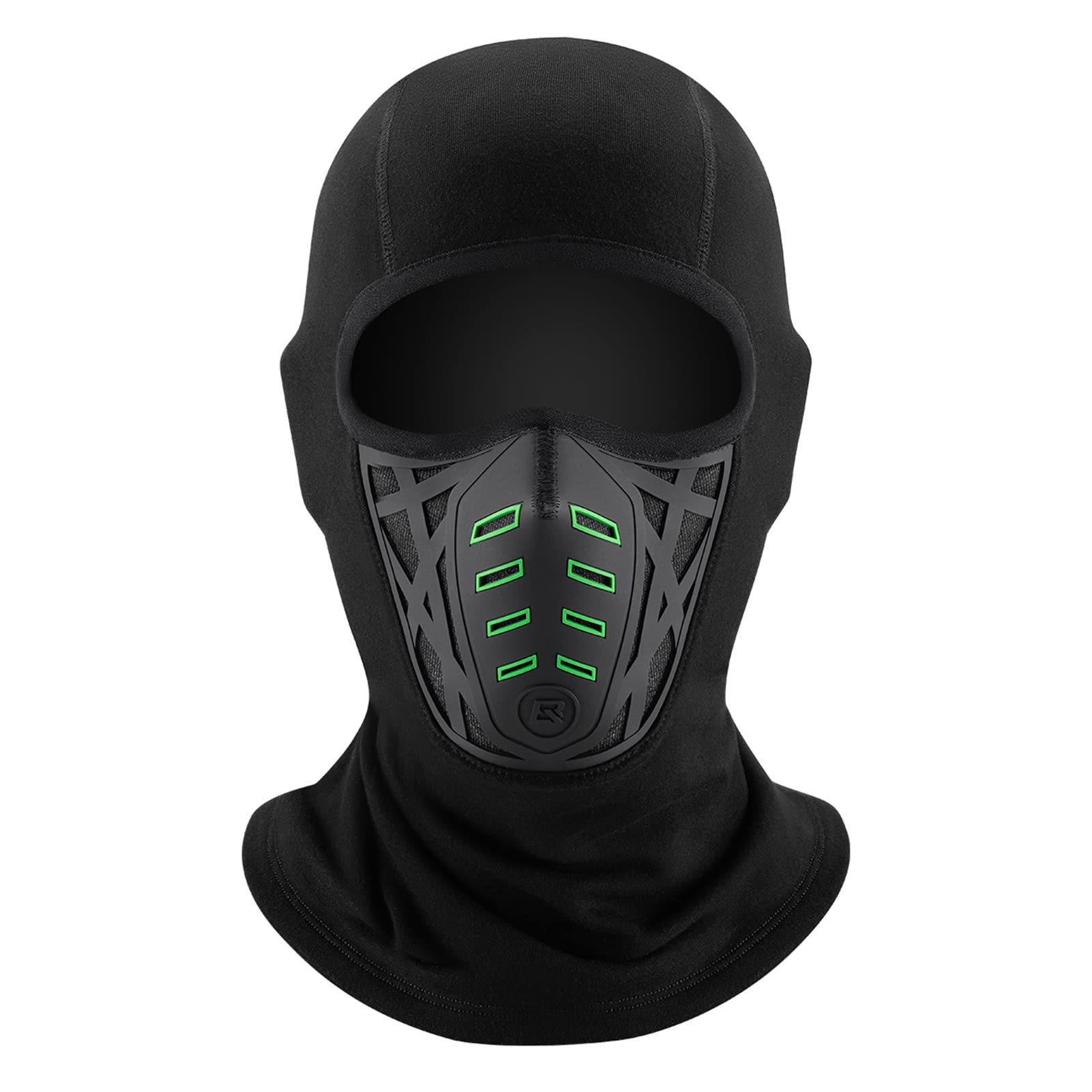 

ROCKBROS Шея и Балаклава для Холода и Дышащая Маска для Лица для Шоссейного Велоспорта и Лыж Мужская Грелка, Балаклава, Зима, Ветрозащита, Защита, Велосипеды, чёрный