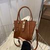 Fashionable Hand-held Bucket Bag for Women's Spring New Niche Design and Fashion Trendy Crossbody Bag