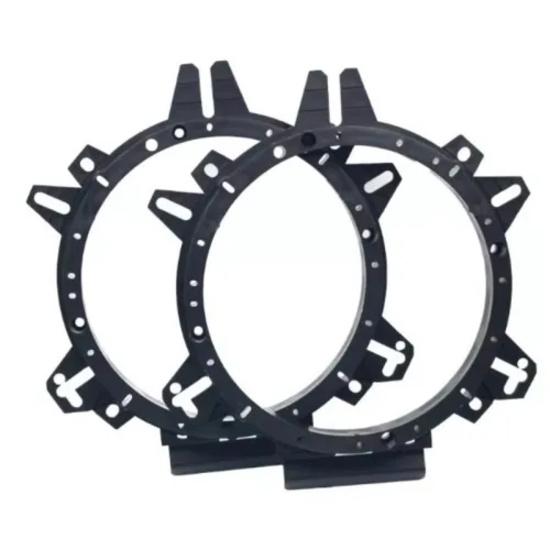 

Universal Car Front Back Door Bass Speaker Mat Adapter 6.5 to 6.75 inch For Buick Nissan Ford VW Hyundai Kia Mazda Chevrolet 2pcs