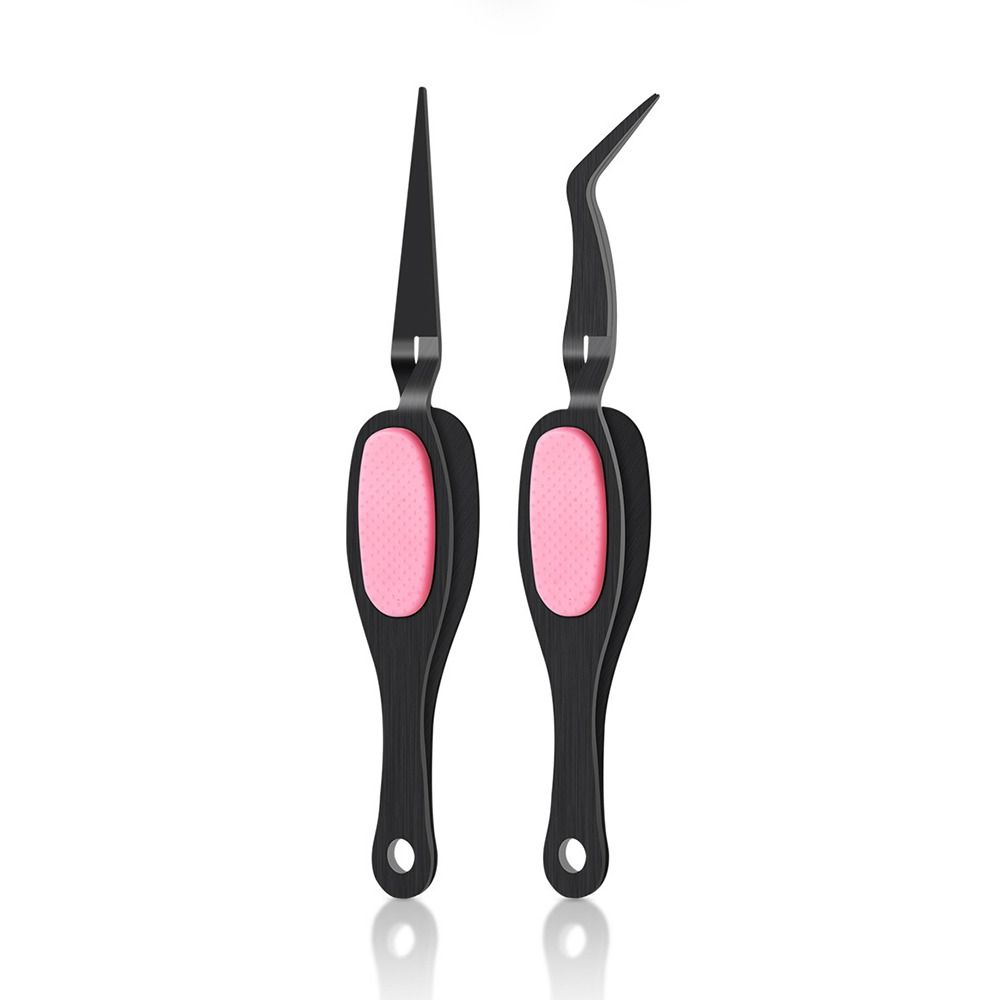 

Portable Nail Art Shaping Tweezers Durable Nails Extension Clips Extended Crystal Nail