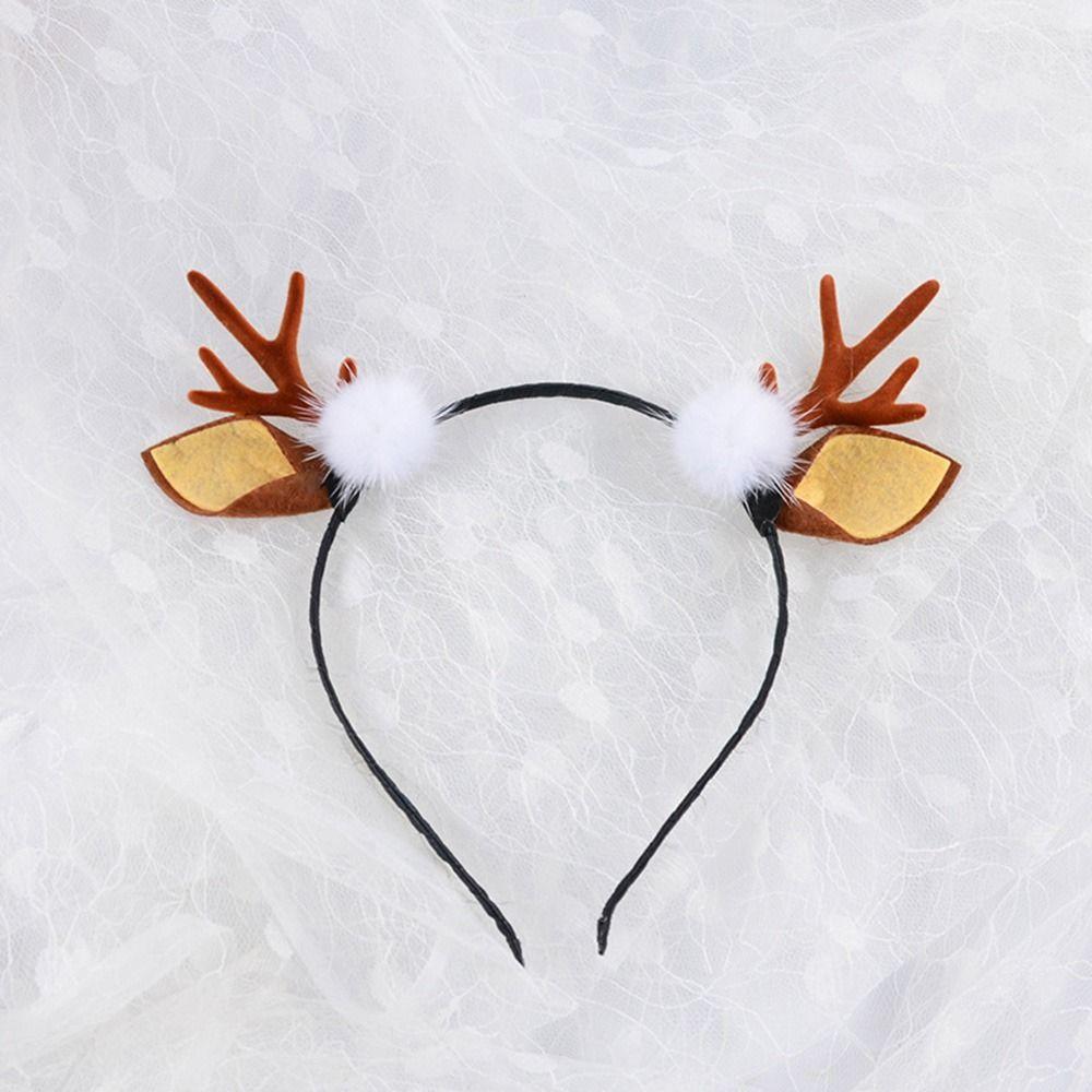 Make Up Flower Branch Hair Accessories Antlers Headband Korean Style Head Hoop Women Hair Band