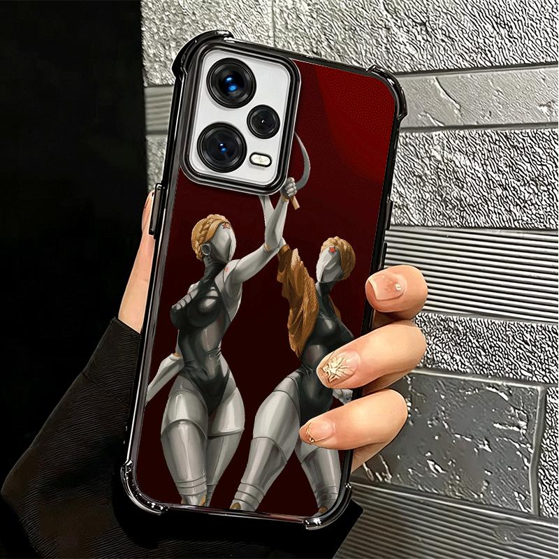 Atomic Heart Game Plating Phone Case For Xiaomi Redmi Note 14 15 Pro Plus 13 12 11 11S 11T 10 9S 9 5G Anti-Fall Airabag Cover