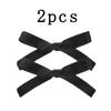 2 Pcs Hair Clip with  Bow Dopamine Color, multicolor ribbons,  sweet and cute hair clips, ballet-style hair accessories