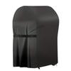 210D Oxford BBQ Cover Oxford Fabric Grill Cover PU Silver Coating Tear-resistant Carrying Handles Barbecue Cover