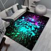 Gaming Teppich für Jungenzimmer Gamer Teppich mit Gamecontroller Teppich für Spielzimmer Esports-Raum und Jungen Spielzimmer-Themen Schlafzimmer Bodenmatte