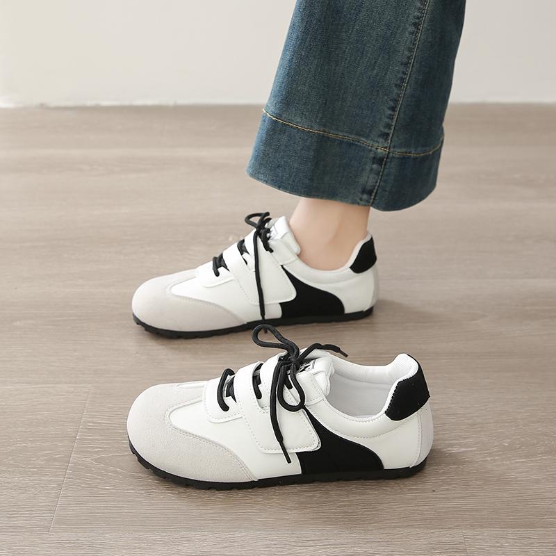 

Fashion New Style Fashionable Retro Lacing Breathable Women s Thick Bottom Pleated Casual Sneakers White Low Cut Shoes Zapatos Mujer 41 белый