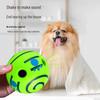 Dog Toy: Self-Play Rolling Sound Ball – Silly Laugh, Teething Relief, Bite-Resistant, Boredom Resistant Pet Ball