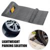 Wheel Anti-slip Parking Mat Wear Resistant Enhanced Grip Compact Portable Design Versatile Heavy-Duty Wheel Stopper Non-Slip Pad