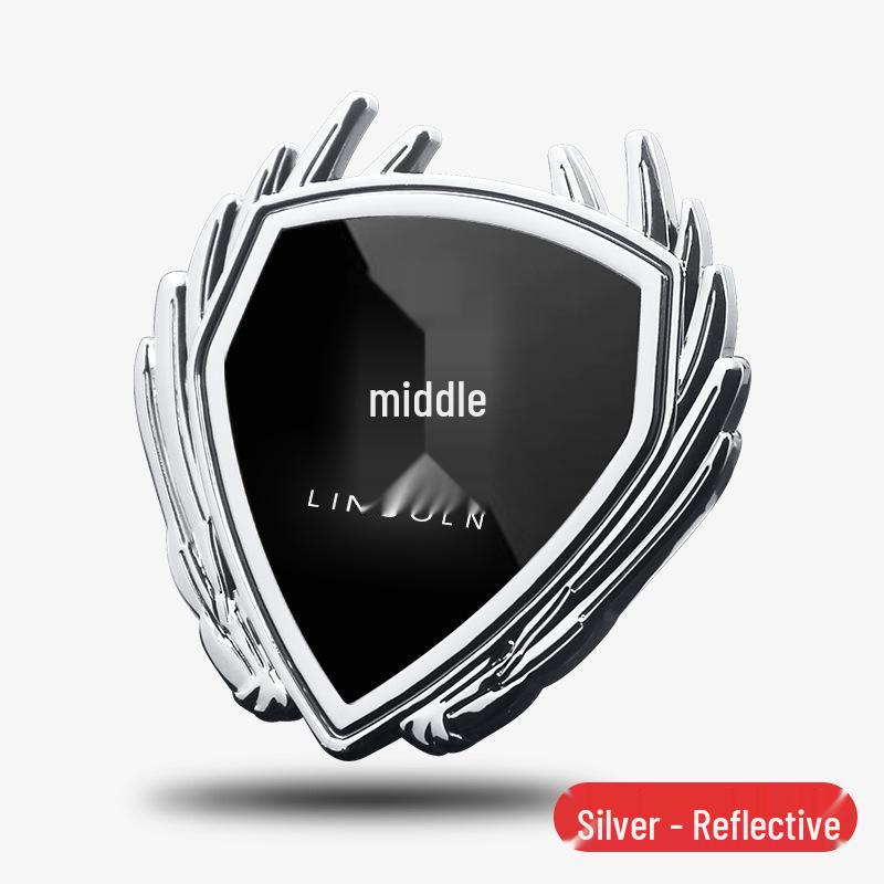 Lincoln Adventure MKC Aviator MKT Car Metal Badge Side Window Logo Sticker