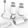 4 Pack Lightning To USB C Adapter for iPhone 15/16 Pro/16 Pro Max/Plus,Samsung S24,iPad Air,Nintendo Switch,Fast Charging&Data Transfer (Lightning