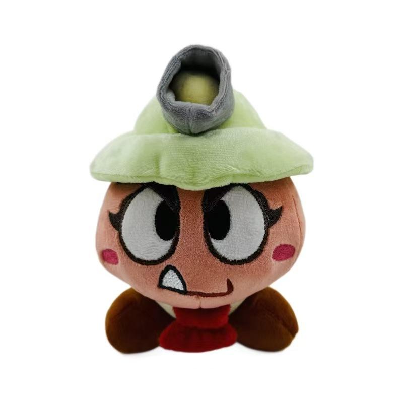 Paper Mario Style Flat Plush Set - 2D Yoshi, Goomba, Koopa Troopa Stuffed Dolls, Small Soft Video Game Character Collectibles Fo