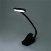 ABBY-6X LED Book Lights, Rechargeable Clip On Light, 3 Lighting Modes, 9 Leds, Eye Protection Reading Lamp,For Reading-Black