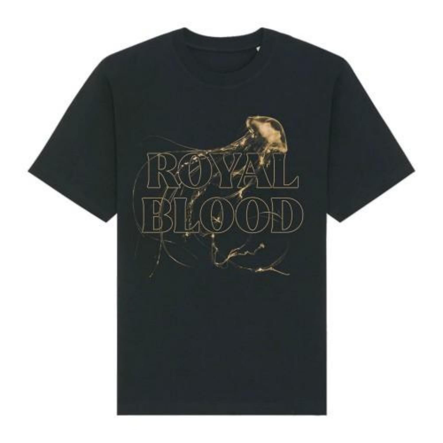 

Royal Blood Unisex Adult Entangled Logo T-Shirt S чёрный