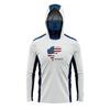 SIMMS 2024 Men's Hooded UV Protection Long Sleeve Fishing Shirt with Sun Protection Mask