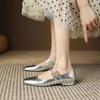 Women Shoes Retro Flat Mary Jane Ballet Shoes for Women Low Heeled Single Shoes Loafer Female Zapatos De Mujer 2024