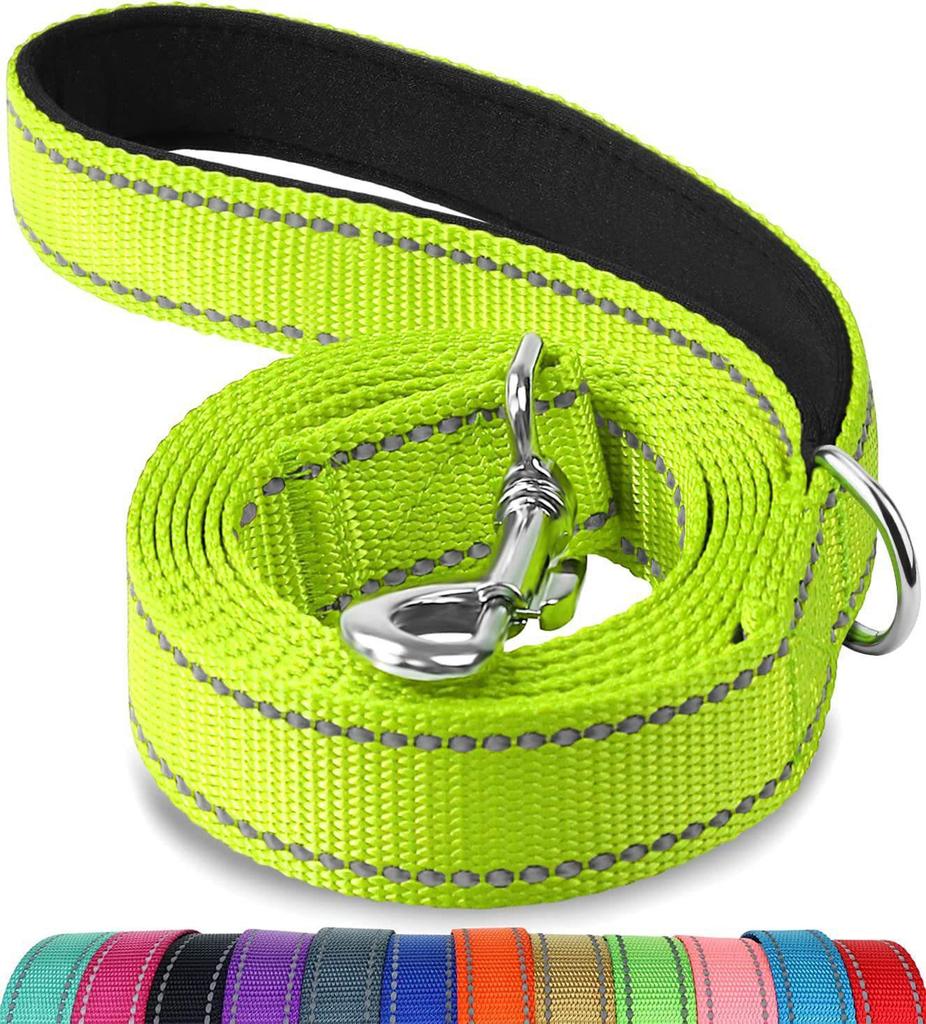 Reflective Dog Training Leash with Hand Protector for Large Breeds
