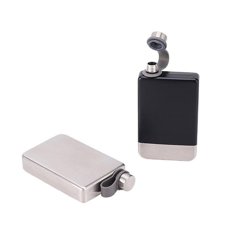 9oz Premium Tragbare Weinflasche Edelstahl Flachmann Kreative Flache Outdoor Spirituosenflasche Auslaufsicher Whiskey Flachmann