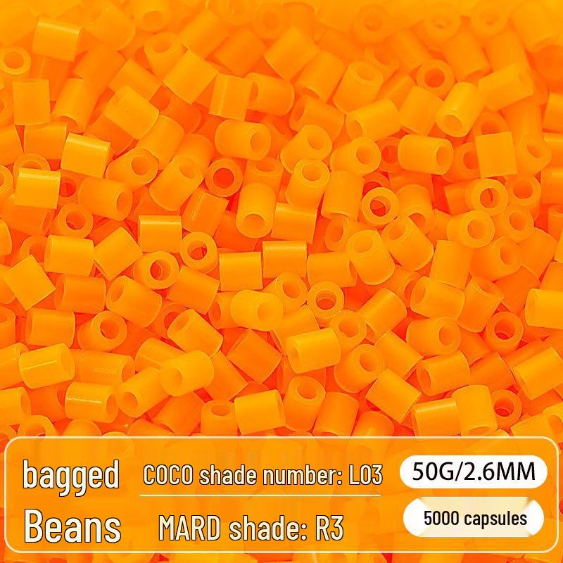 Mard Family Perler Beads P Series Pearlescent Colors 2.6mm Refill Pack - 50g Fused Beads