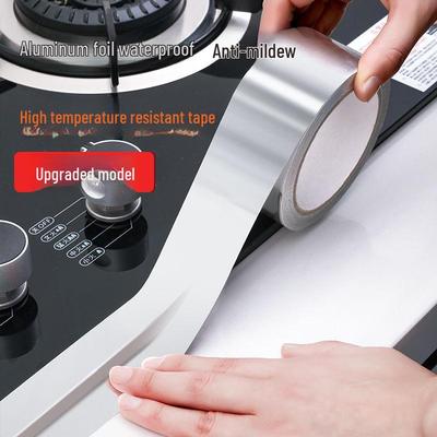 Ruban Adhésif en Aluminium Résistant aux Hautes Températures: Autocollant de joint de cuisinière auto-adhésif, résistant à l'huile, à l'humidité, à la moisissure et à l'eau.