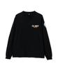 Avirex Long Sleeve Top Gun Size Black Men's T-Shirt, M, (Size 010)
