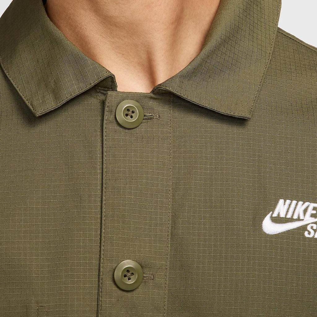 Nike SB Olympics 2024 Agnostic Chore Jacket Medium Olive/White Unisex Streetwear FZ4082-222