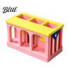 Study Room Organizer 3D Printed Colorful Cabin Pen Holder Decorative Desktop Organizer Retro Architectural Pencil Storage Unique Desk Supplies