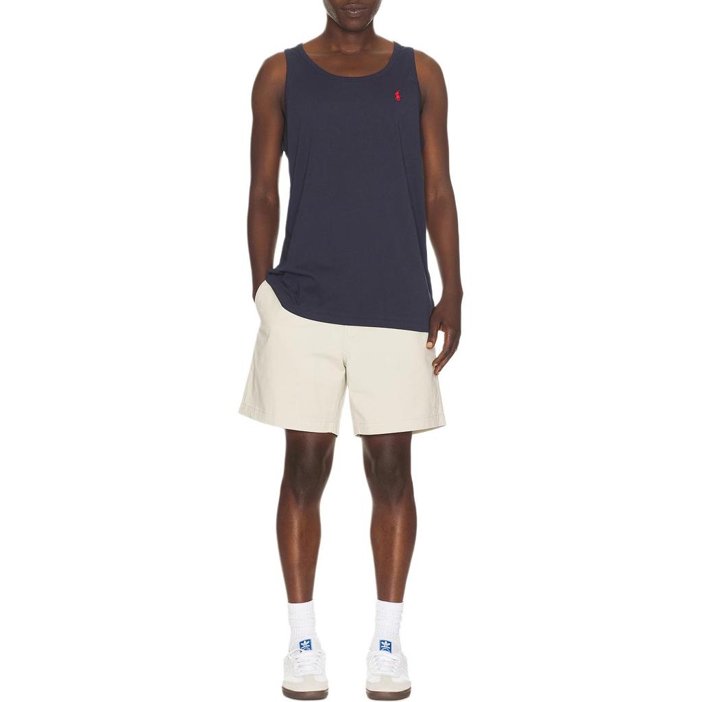 Polo Ralph Lauren Solid Color Pony Embroidered Cotton Sleeveless Vest Men tops 710800895-009