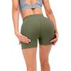 High Waist Yoga Shorts for Women with Side Pockets Stretch Athletic Fitness Workout Running Shorts Comfortable Fit