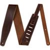 Fender Strap Broken-In Leather Strap, Brown 2.5"