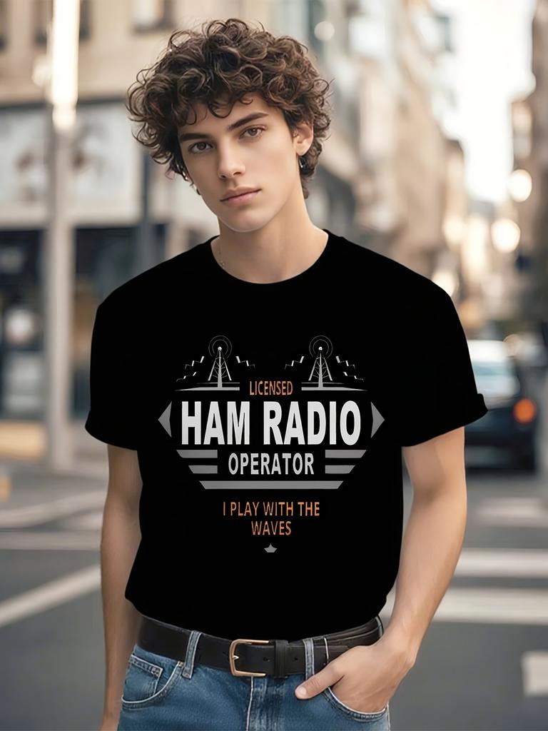 Ham Radio Operator Graphic Tshirt Graphic Tshirt